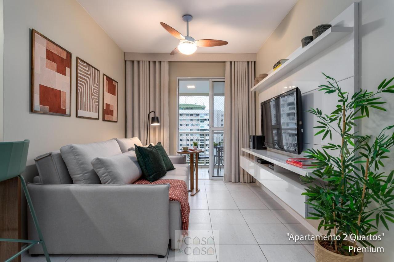 2 Quartos Com Varanda A 300M Riocentro Wi-Fi 120Mbps E Cozinha Completa - Condominio Com Piscina, Estacionamento, Portaria 24H E Parquinho Infantil - Apartamento Indicado Para Grupos, Hospedes A Trabalho E Criancas Рио-де-Жанейро Экстерьер фото