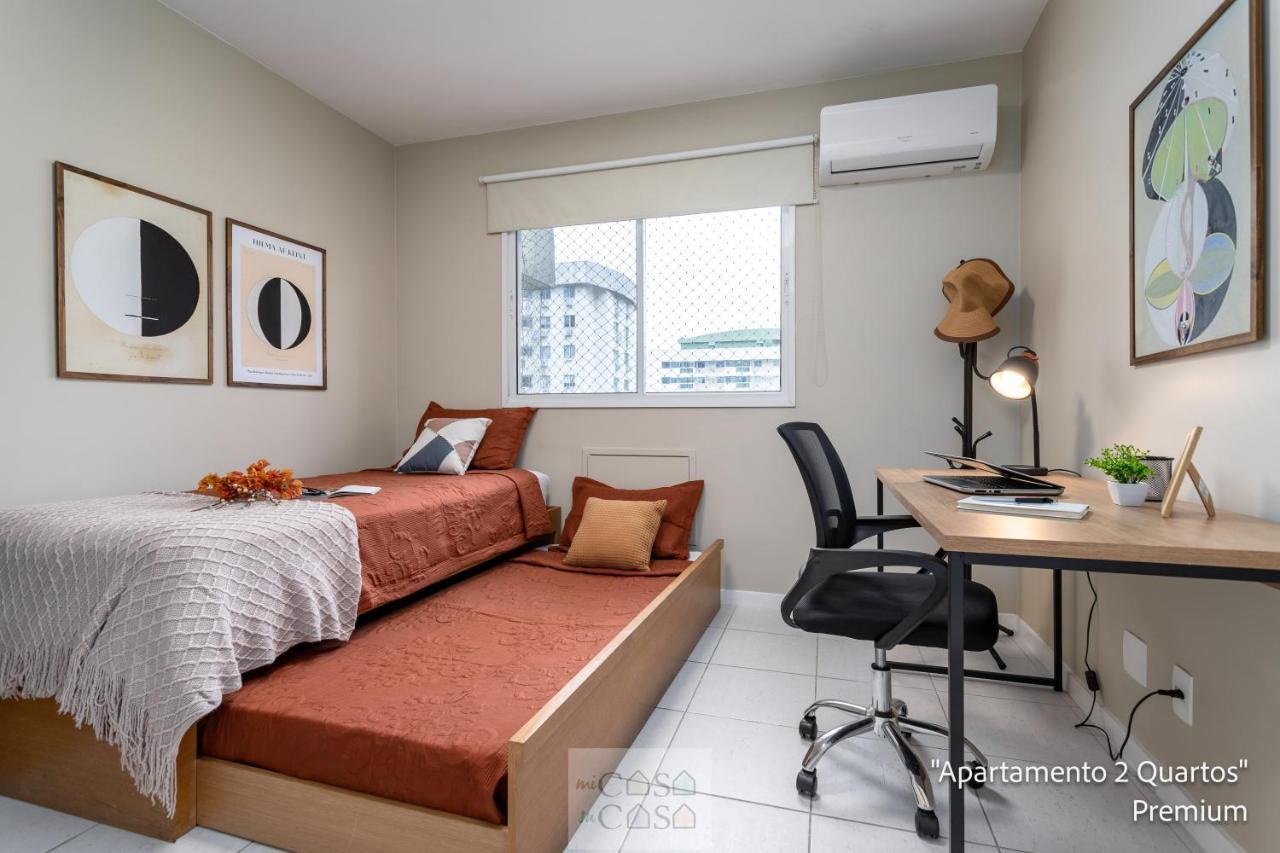 2 Quartos Com Varanda A 300M Riocentro Wi-Fi 120Mbps E Cozinha Completa - Condominio Com Piscina, Estacionamento, Portaria 24H E Parquinho Infantil - Apartamento Indicado Para Grupos, Hospedes A Trabalho E Criancas Рио-де-Жанейро Экстерьер фото