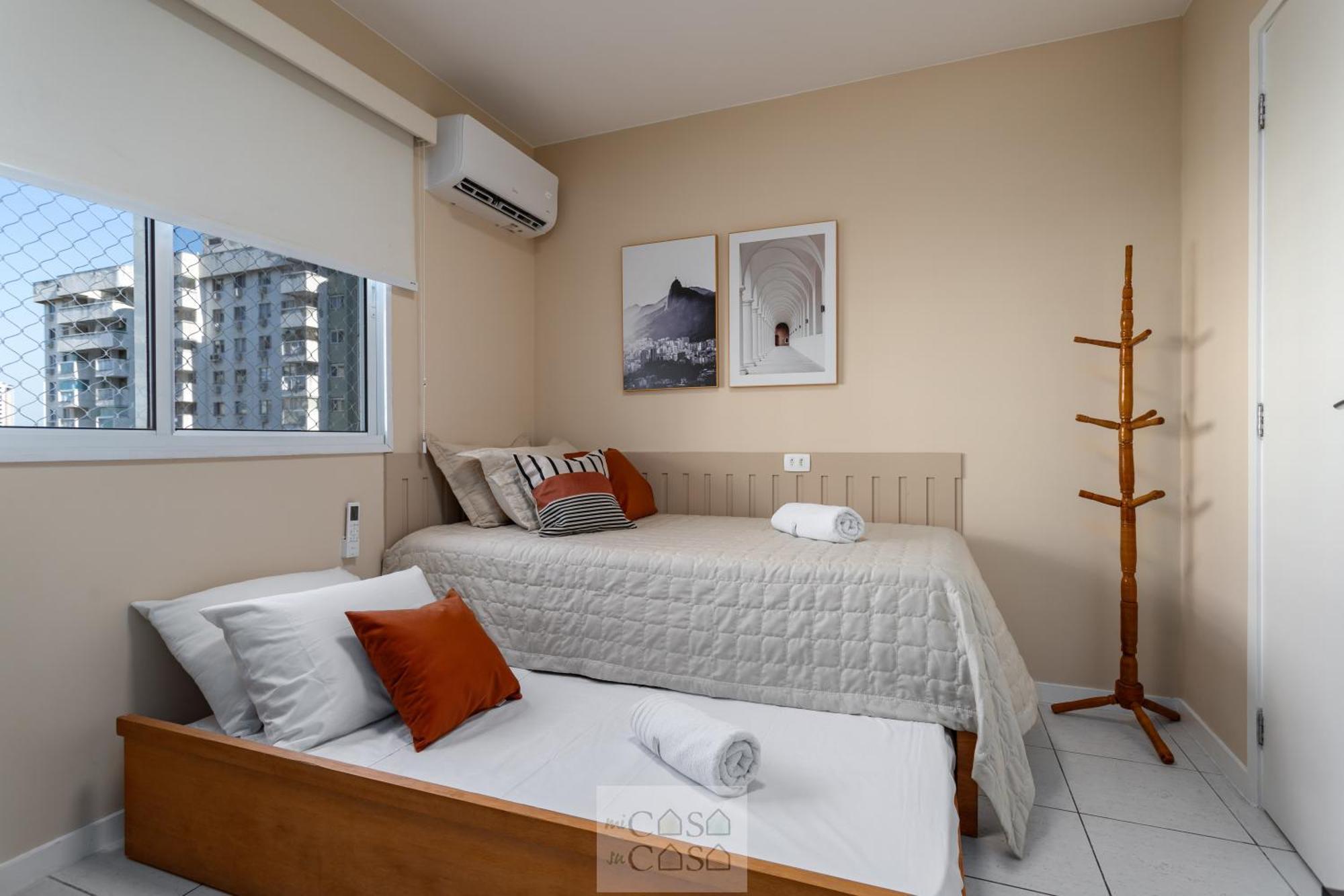 2 Quartos Com Varanda A 300M Riocentro Wi-Fi 120Mbps E Cozinha Completa - Condominio Com Piscina, Estacionamento, Portaria 24H E Parquinho Infantil - Apartamento Indicado Para Grupos, Hospedes A Trabalho E Criancas Рио-де-Жанейро Номер фото