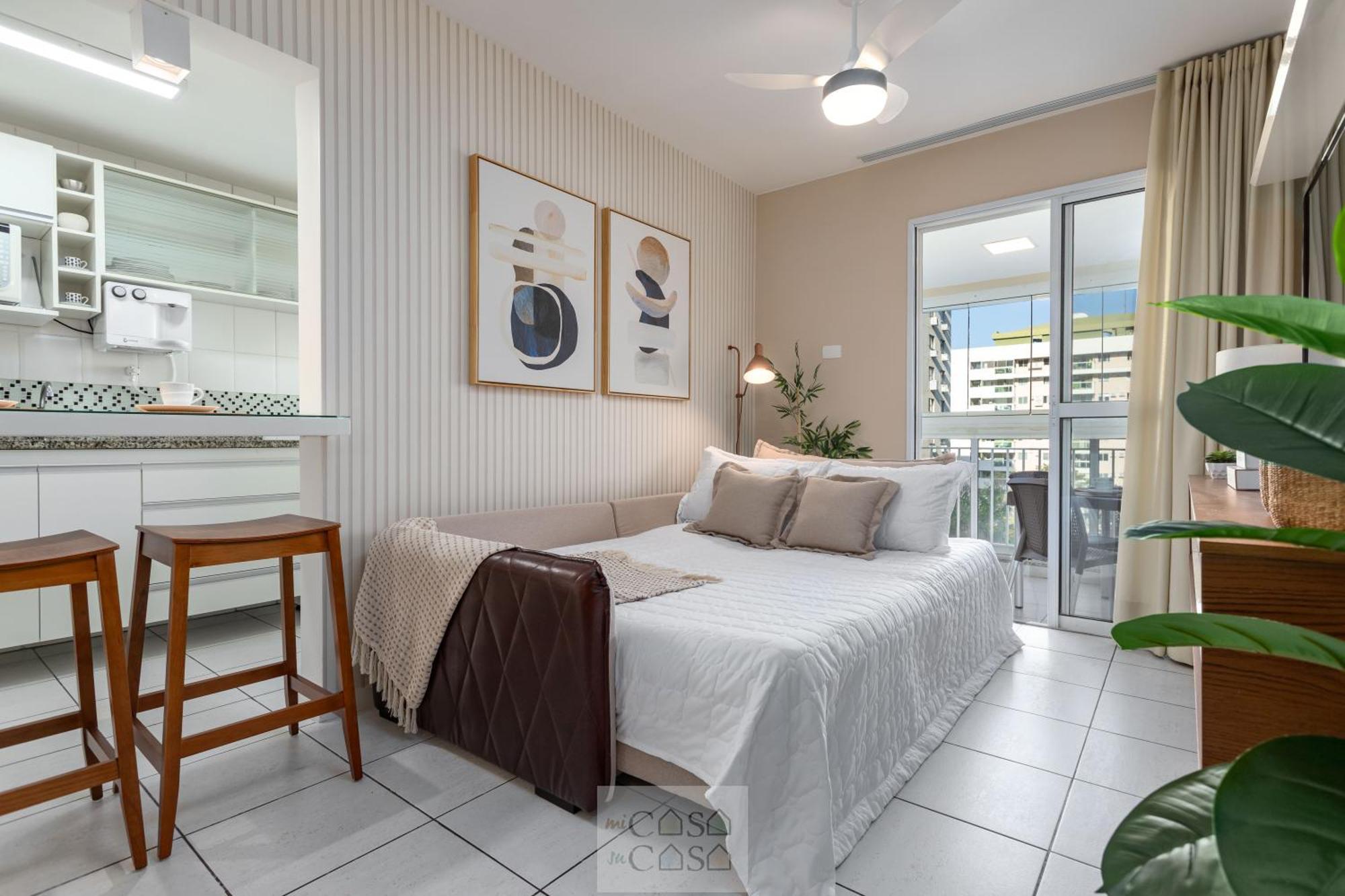 2 Quartos Com Varanda A 300M Riocentro Wi-Fi 120Mbps E Cozinha Completa - Condominio Com Piscina, Estacionamento, Portaria 24H E Parquinho Infantil - Apartamento Indicado Para Grupos, Hospedes A Trabalho E Criancas Рио-де-Жанейро Номер фото
